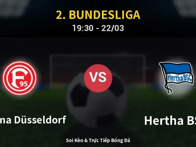 🔴 Trực Tiếp: Fortuna Düsseldorf 2-4 Hertha BSC – Link Xem 2. Bundesliga (Full HD)