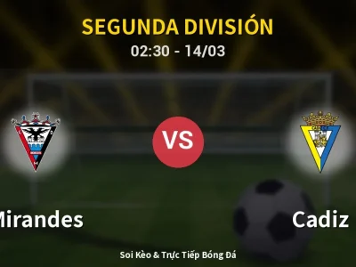 Kết Quả: Mirandes 0-2 Cadiz – Highlight & Bàn Thắng | Segunda División