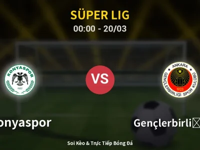 Kết Quả: Konyaspor 1-0 Gençlerbirliği S.K. – Highlight & Bàn Thắng | Süper Lig