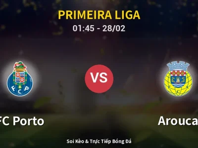 Kết Quả: FC Porto 3-1 Arouca – Highlight & Bàn Thắng | Primeira Liga