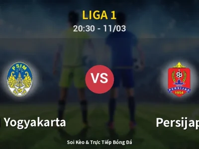 🔴 Trực Tiếp: PSIM Yogyakarta 2-2 Persijap – Link Xem Liga 1 (Full HD)