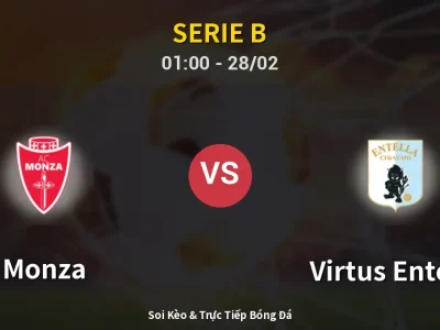 Kết Quả: Monza 2-0 Virtus Entella – Highlight & Bàn Thắng | Serie B