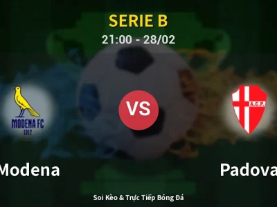 Soi Kèo Modena vs Padova – 21:00 28/02 | Nhận Định, Dự Đoán Tỷ Số