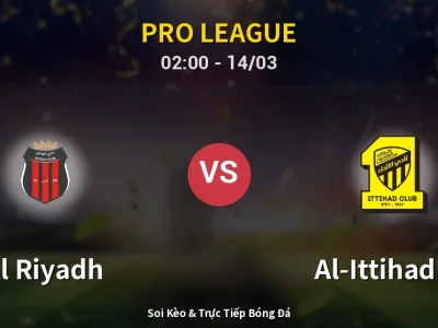 Kết Quả: Al Riyadh 3-1 Al-Ittihad FC – Highlight & Bàn Thắng | Pro League