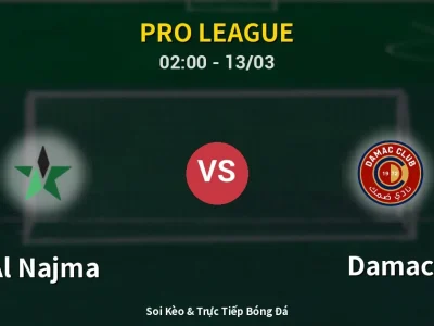 Kết Quả: Al Najma 1-3 Damac – Highlight & Bàn Thắng | Pro League