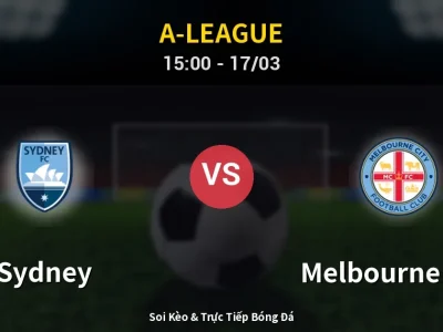 Kết Quả: Sydney 0-1 Melbourne City – Highlight & Bàn Thắng | A-League