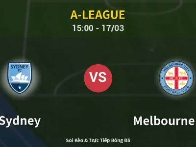Kết Quả: Sydney 0-1 Melbourne City – Highlight & Bàn Thắng | A-League