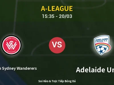 Kết Quả: Western Sydney Wanderers 2-4 Adelaide United – Highlight & Bàn Thắng | A-League