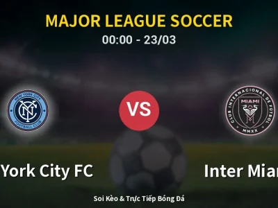 Kết Quả: New York City FC 2-3 Inter Miami – Highlight & Bàn Thắng | Major League Soccer