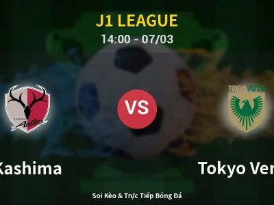 Kết Quả: Kashima 2-0 Tokyo Verdy – Highlight & Bàn Thắng | J1 League