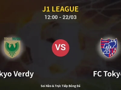 Kết Quả: Tokyo Verdy 0-0 FC Tokyo – Highlight & Bàn Thắng | J1 League