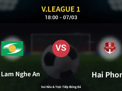 Kết Quả: Song Lam Nghe An 1-0 Hai Phong – Highlight & Bàn Thắng | V.League 1