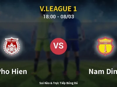 Kết Quả: Pho Hien 0-1 Nam Dinh – Highlight & Bàn Thắng | V.League 1