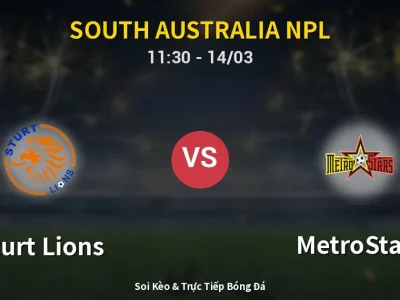 Kết Quả: Sturt Lions 0-1 MetroStars – Highlight & Bàn Thắng | South Australia NPL