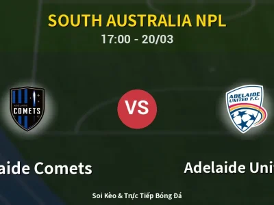 Kết Quả: Adelaide Comets 0-1 Adelaide United II – Highlight & Bàn Thắng | South Australia NPL