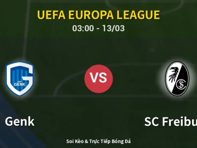 Kết Quả: Genk 1-0 SC Freiburg – Highlight & Bàn Thắng | UEFA Europa League
