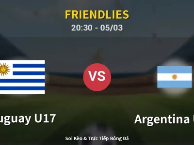 Soi Kèo Uruguay U17 vs Argentina U17 – 20:30 05/03 | Nhận Định, Dự Đoán Tỷ Số
