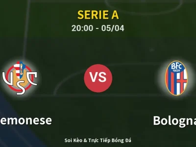 Soi Kèo Cremonese vs Bologna – 20:00 05/04 | Nhận Định, Dự Đoán Tỷ Số