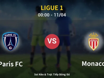 🔴 Trực Tiếp: Paris FC 4-1 Monaco – Link Xem Ligue 1 (Full HD)