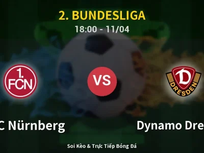 Soi Kèo 1. FC Nürnberg vs Dynamo Dresden – 18:00 11/04 | Nhận Định, Dự Đoán Tỷ Số