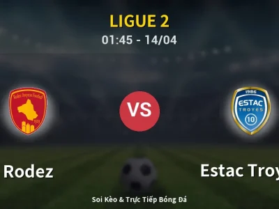Kết Quả: Rodez 2-1 Estac Troyes – Highlight & Bàn Thắng | Ligue 2