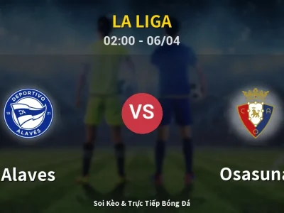 Kết Quả: Alaves 2-2 Osasuna – Highlight & Bàn Thắng | La Liga