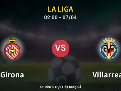 Kết Quả: Girona 1-0 Villarreal – Highlight & Bàn Thắng | La Liga
