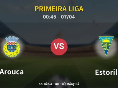 Kết Quả: Arouca 3-2 Estoril – Highlight & Bàn Thắng | Primeira Liga