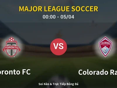Kết Quả: Toronto FC 3-2 Colorado Rapids – Highlight & Bàn Thắng | Major League Soccer