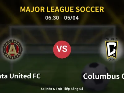 Kết Quả: Atlanta United FC 1-3 Columbus Crew – Highlight & Bàn Thắng | Major League Soccer