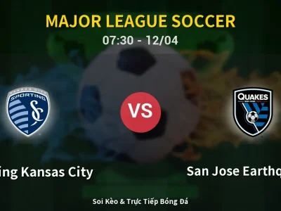 Kết Quả: Sporting Kansas City 1-3 San Jose Earthquakes – Highlight & Bàn Thắng | Major League Soccer
