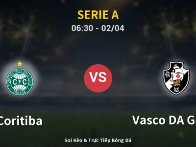 Kết Quả: Coritiba 1-1 Vasco DA Gama – Highlight & Bàn Thắng | Serie A