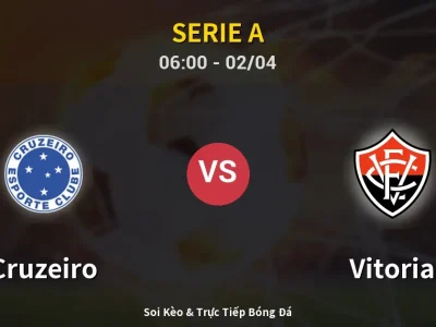 Kết Quả: Cruzeiro 3-0 Vitoria – Highlight & Bàn Thắng | Serie A