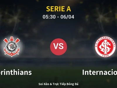Kết Quả: Corinthians 0-1 Internacional – Highlight & Bàn Thắng | Serie A