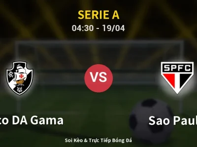 Kết Quả: Vasco DA Gama 2-1 Sao Paulo – Highlight & Bàn Thắng | Serie A
