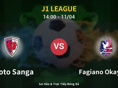 Soi Kèo Kyoto Sanga vs Fagiano Okayama – 14:00 11/04 | Nhận Định, Dự Đoán Tỷ Số