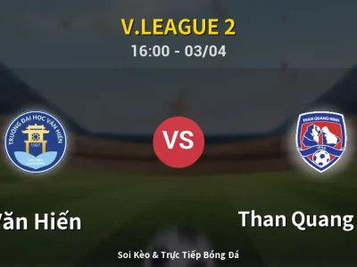 Kết Quả: Văn Hiến 1-1 Than Quang Ninh – Highlight & Bàn Thắng | V.League 2