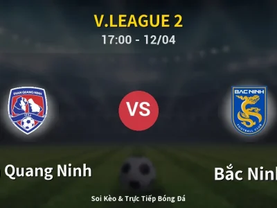 Kết Quả: Than Quang Ninh 0-0 Bắc Ninh – Highlight & Bàn Thắng | V.League 2