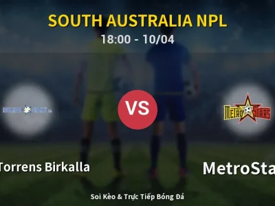 🔴 Trực Tiếp: West Torrens Birkalla 0-0 MetroStars – Link Xem South Australia NPL (Full HD)