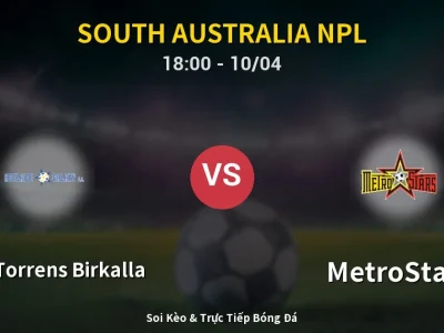Kết Quả: West Torrens Birkalla 0-0 MetroStars – Highlight & Bàn Thắng | South Australia NPL