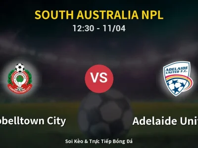 Soi Kèo Campbelltown City vs Adelaide United II – 12:30 11/04 | Nhận Định, Dự Đoán Tỷ Số