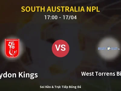 Kết Quả: Croydon Kings 4-2 West Torrens Birkalla – Highlight & Bàn Thắng | South Australia NPL