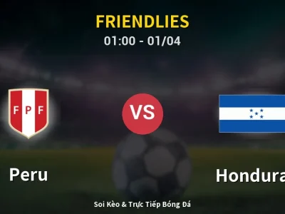 Kết Quả: Peru 2-2 Honduras – Highlight & Bàn Thắng | Friendlies