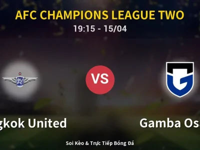 Kết Quả: Bangkok United 0-3 Gamba Osaka – Highlight & Bàn Thắng | AFC Champions League Two