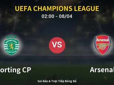 Kết Quả: Sporting CP 0-1 Arsenal – Highlight & Bàn Thắng | UEFA Champions League