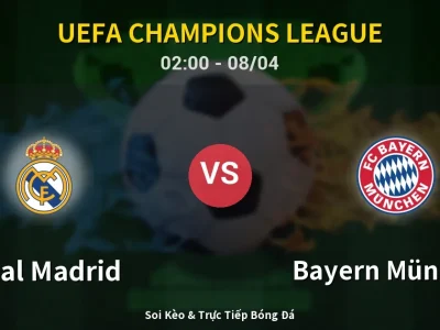 Kết Quả: Real Madrid 1-2 Bayern München – Highlight & Bàn Thắng | UEFA Champions League