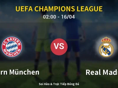 Kết Quả: Bayern München 4-3 Real Madrid – Highlight & Bàn Thắng | UEFA Champions League
