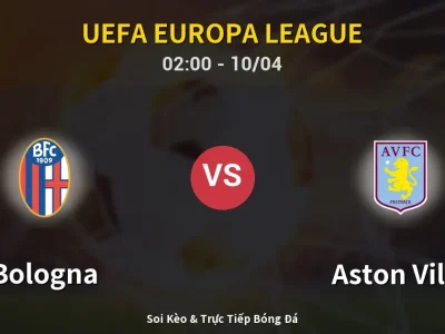 Kết Quả: Bologna 1-3 Aston Villa – Highlight & Bàn Thắng | UEFA Europa League