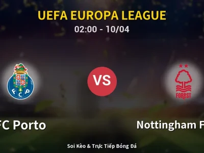 Kết Quả: FC Porto 1-1 Nottingham Forest – Highlight & Bàn Thắng | UEFA Europa League