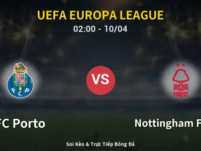 Kết Quả: FC Porto 1-1 Nottingham Forest – Highlight & Bàn Thắng | UEFA Europa League